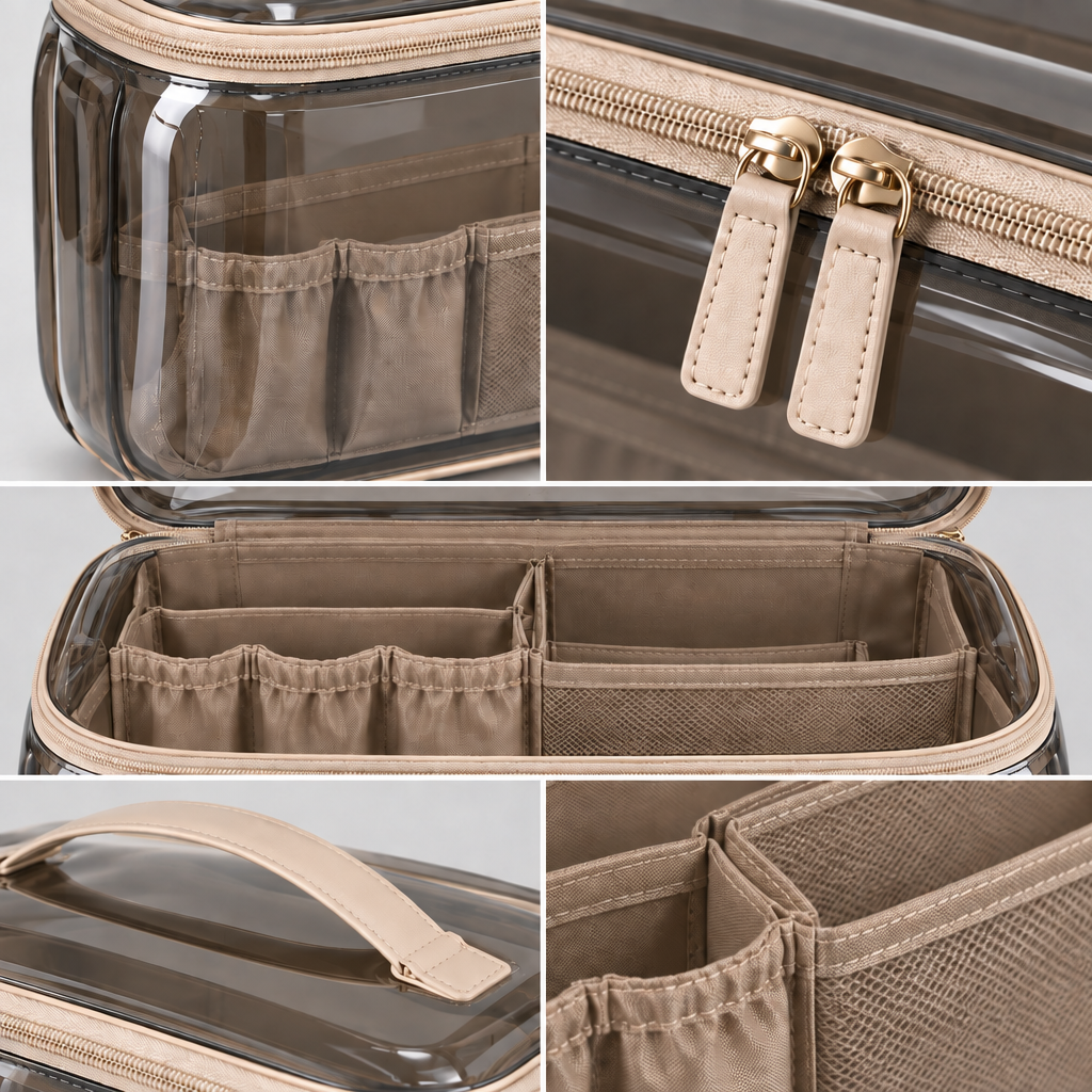Vorqenal™ Waterproof Travel Cosmetic Bag image 3