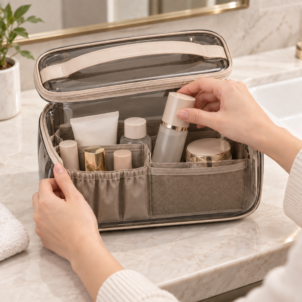 Vorqenal™ Waterproof Travel Cosmetic Bag image 4