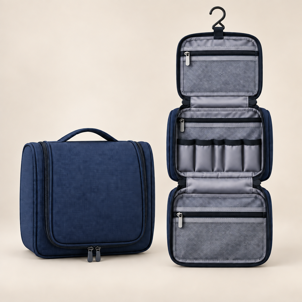 Vorqenal™ Multi-Layer Travel Wash Bag primary product image