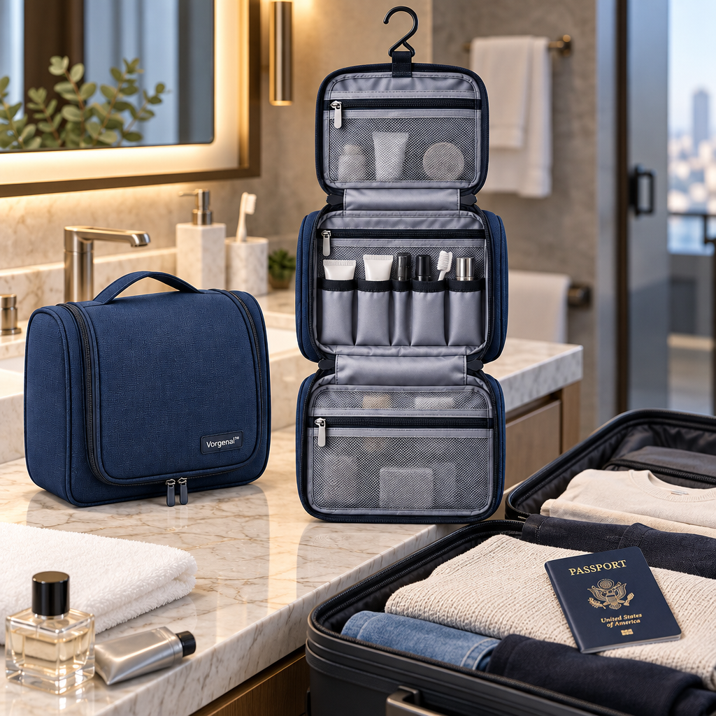 Vorqenal™ Multi-Layer Travel Wash Bag main image 02