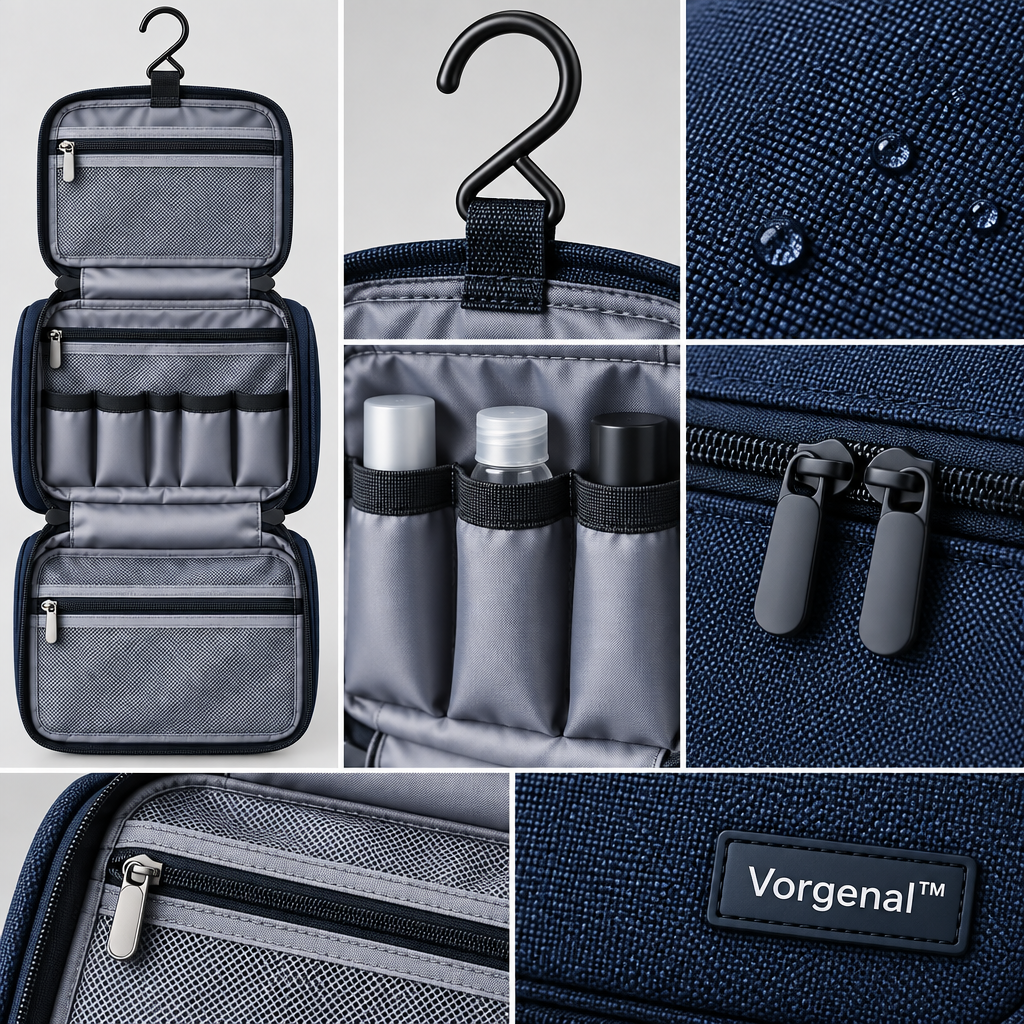 Vorqenal™ Multi-Layer Travel Wash Bag main image 03