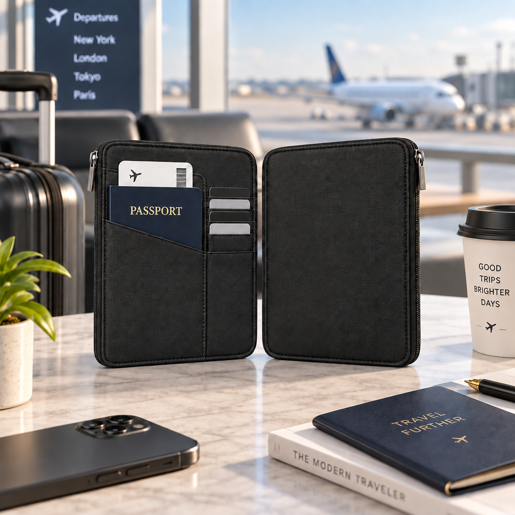 Vorqenal™ Multi-Function Travel Document Wallet image 2
