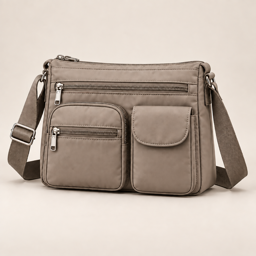 Vorqenal™ Multi-Pocket Travel Crossbody Bag primary product image