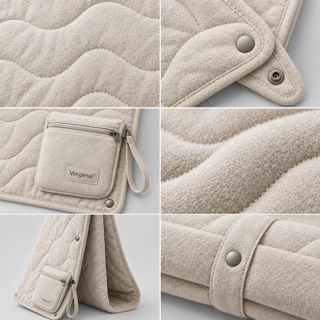 Vorqenal™ Portable Foldable Travel Blanket main image 03