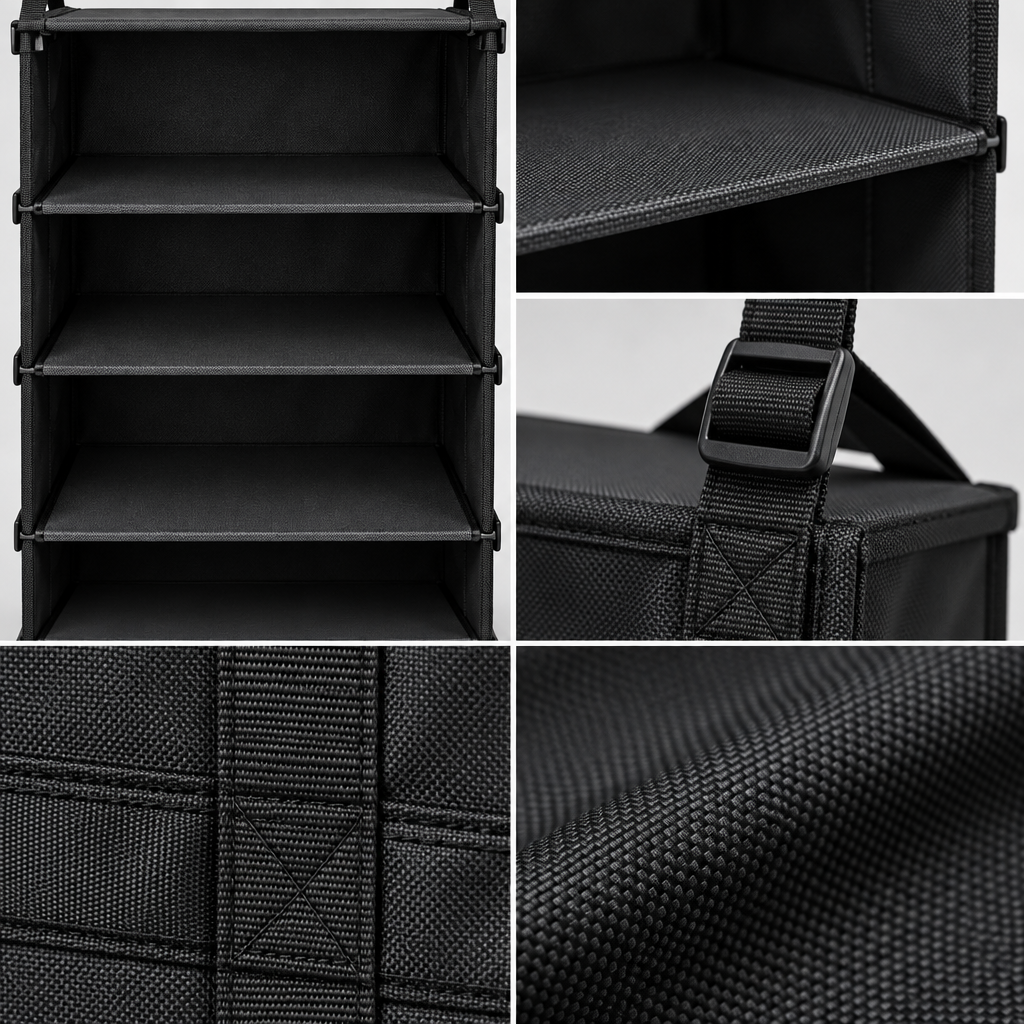 Vorqenal™ Foldable Luggage Organizer Shelf main image 03