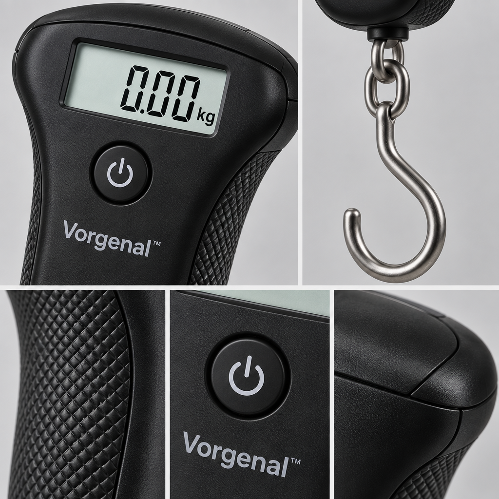 Vorqenal™ Portable Luggage Digital Scale main image 03